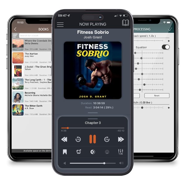 Descargar audiolibro gratis Fitness Sobrio by Josh Grant y escuchar en cualquier lugar en sus dispositivos iOS en la aplicación ListenBook.