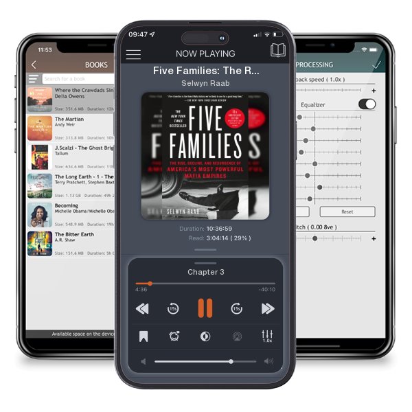 Download fo free audiobook Five Families: The Rise, Decline, and Resurgence of America's... by Selwyn Raab and listen anywhere on your iOS devices in the ListenBook app.