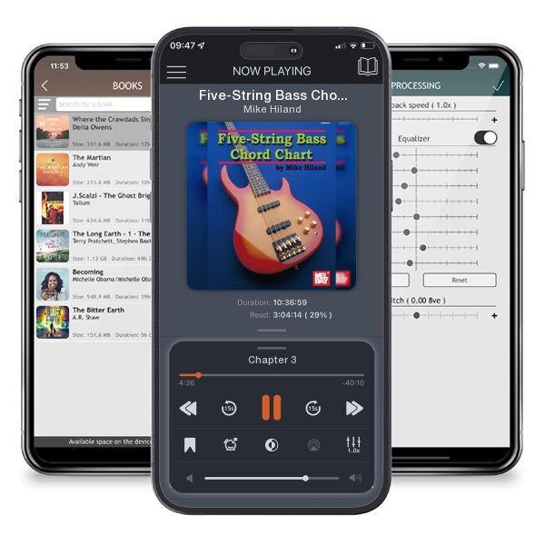 Download fo free audiobook Five-String Bass Chord Chart by Mike Hiland and listen anywhere on your iOS devices in the ListenBook app.