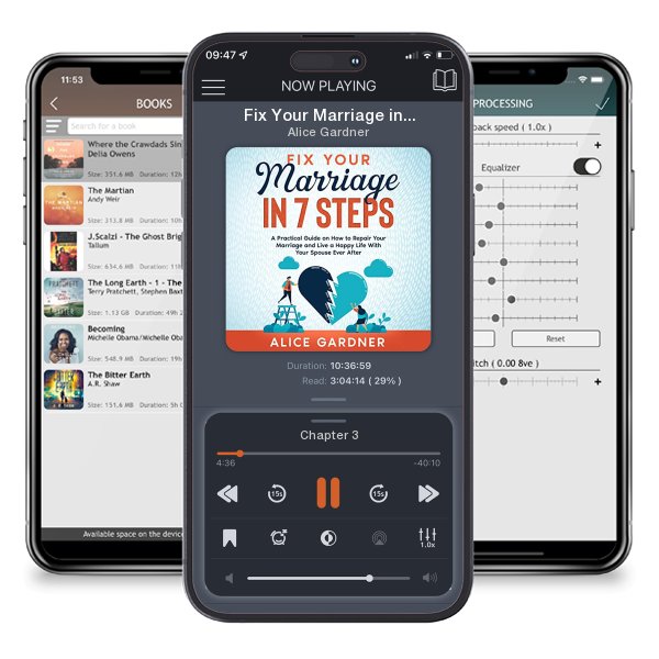 Download fo free audiobook Fix Your Marriage in 7 Steps by Alice Gardner and listen anywhere on your iOS devices in the ListenBook app.