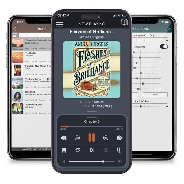 Download fo free audiobook Flashes of Brilliance: The Genius of Early Photography and How It Transformed Art, Science, and History by Anika Burgess and listen anywhere on your iOS devices in the ListenBook app.
