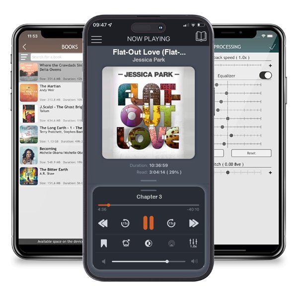 Download fo free audiobook Flat-Out Love (Flat-Out Love, #1) by Jessica Park and listen anywhere on your iOS devices in the ListenBook app.