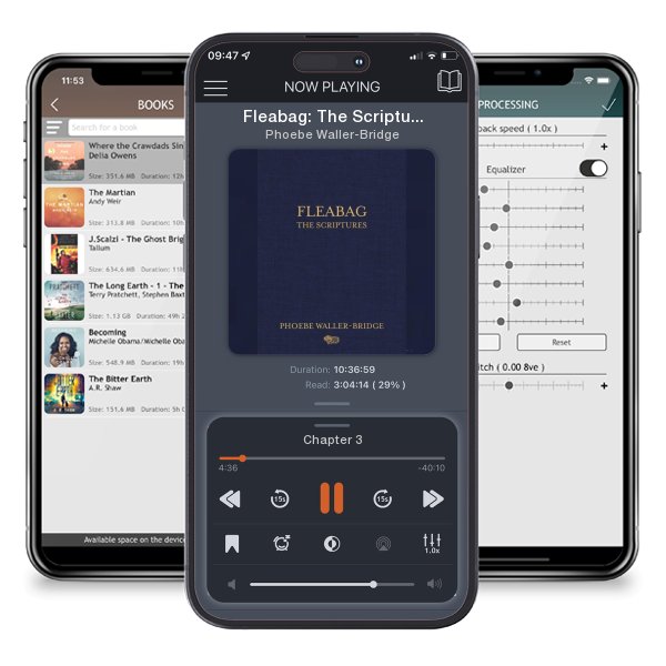 Download fo free audiobook Fleabag: The Scriptures by Phoebe Waller-Bridge and listen anywhere on your iOS devices in the ListenBook app.