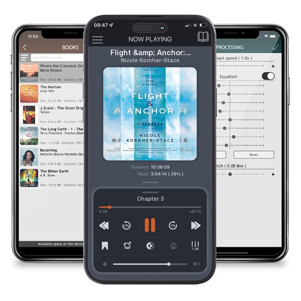 Download fo free audiobook Flight & Anchor: A Firebreak Story by Nicole Kornher-Stace and listen anywhere on your iOS devices in the ListenBook app.