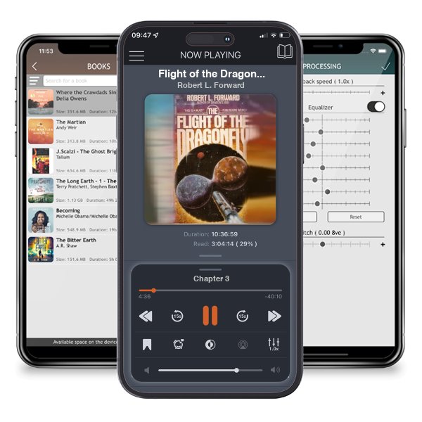 Download fo free audiobook Flight of the Dragonfly by Robert L. Forward and listen anywhere on your iOS devices in the ListenBook app.