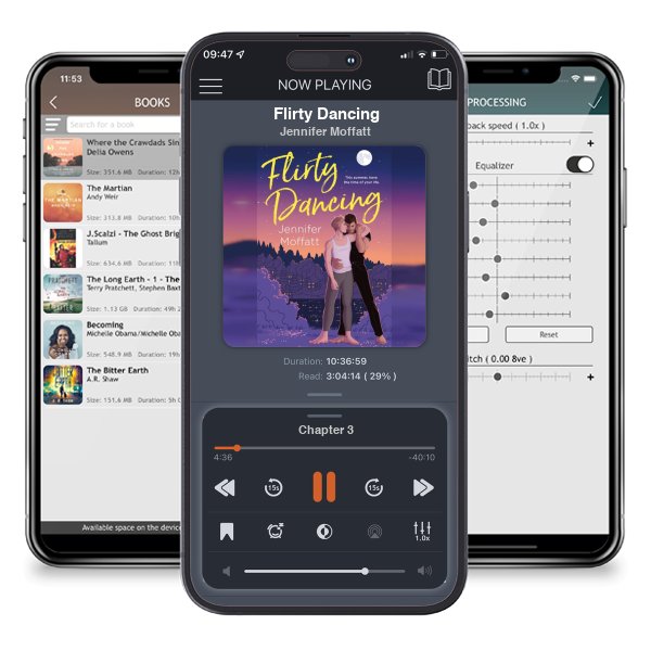 Download fo free audiobook Flirty Dancing by Jennifer Moffatt and listen anywhere on your iOS devices in the ListenBook app.