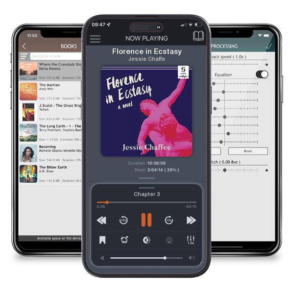 Download fo free audiobook Florence in Ecstasy by Jessie Chaffe and listen anywhere on your iOS devices in the ListenBook app.