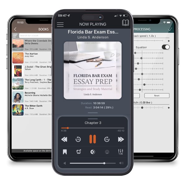 Download fo free audiobook Florida Bar Exam Essay Prep: Strategies and Study Material by Linda S. Anderson and listen anywhere on your iOS devices in the ListenBook app.