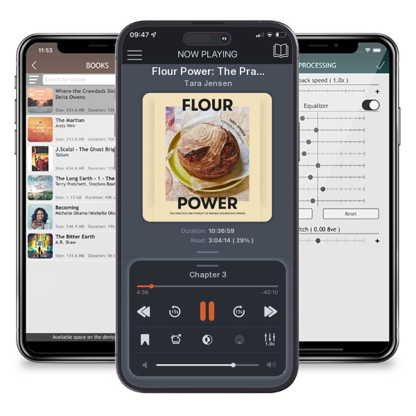Download fo free audiobook Flour Power: The Practice and Pursuit of Baking Sourdough Bread by Tara Jensen and listen anywhere on your iOS devices in the ListenBook app.