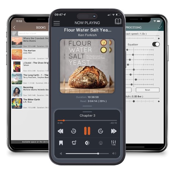 Download fo free audiobook Flour Water Salt Yeast: The Fundamentals of Artisan Bread and... by Ken Forkish and listen anywhere on your iOS devices in the ListenBook app.