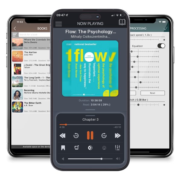 Download fo free audiobook Flow: The Psychology of Optimal Experience by Mihaly Csikszentmihalyi and listen anywhere on your iOS devices in the ListenBook app.