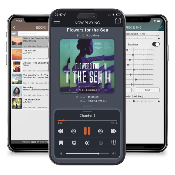 Download fo free audiobook Flowers for the Sea by Zin E. Rocklyn and listen anywhere on your iOS devices in the ListenBook app.