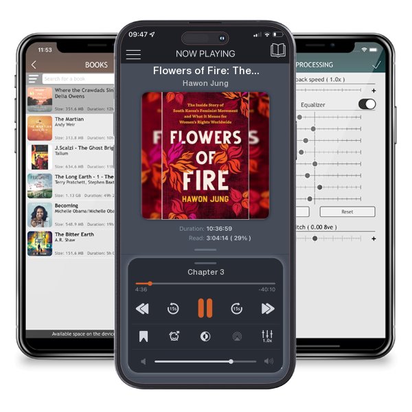 Download fo free audiobook Flowers of Fire: The Inside Story of South Korea's Feminist... by Hawon Jung and listen anywhere on your iOS devices in the ListenBook app.