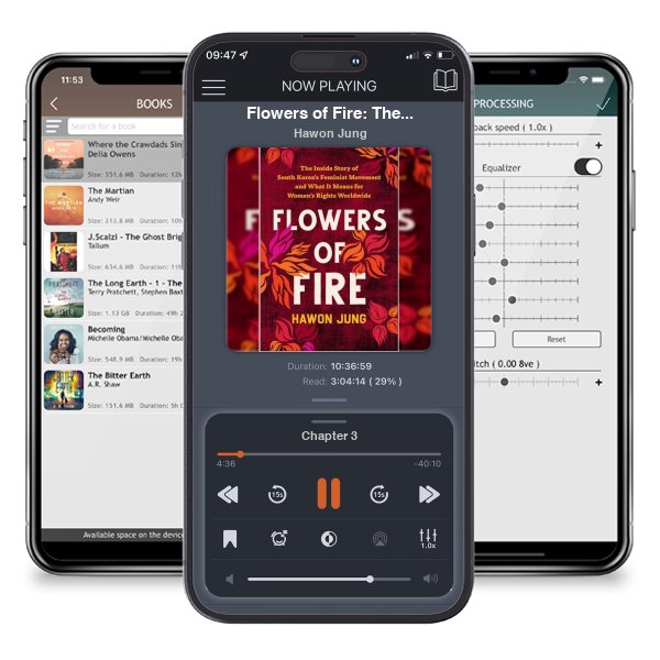 Download fo free audiobook Flowers of Fire: The Inside Story of South Korea's Feminist... by Hawon Jung and listen anywhere on your iOS devices in the ListenBook app.