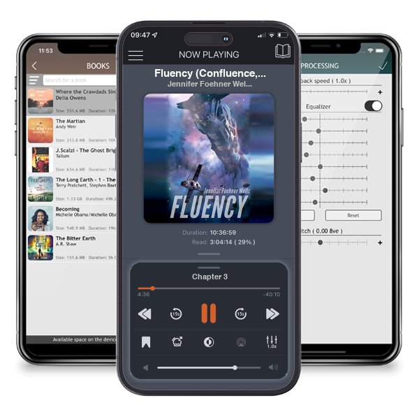 Download fo free audiobook Fluency (Confluence, #1) by Jennifer Foehner Wells and listen anywhere on your iOS devices in the ListenBook app.