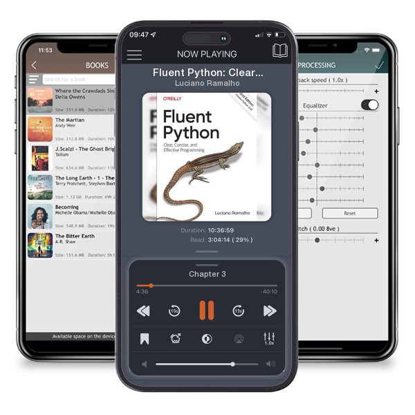 Download fo free audiobook Fluent Python: Clear, Concise, and Effective Programming by Luciano Ramalho and listen anywhere on your iOS devices in the ListenBook app.