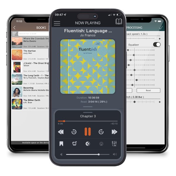 Download fo free audiobook Fluentish: Language Learning Planner & Journal by Jo Franco and listen anywhere on your iOS devices in the ListenBook app.