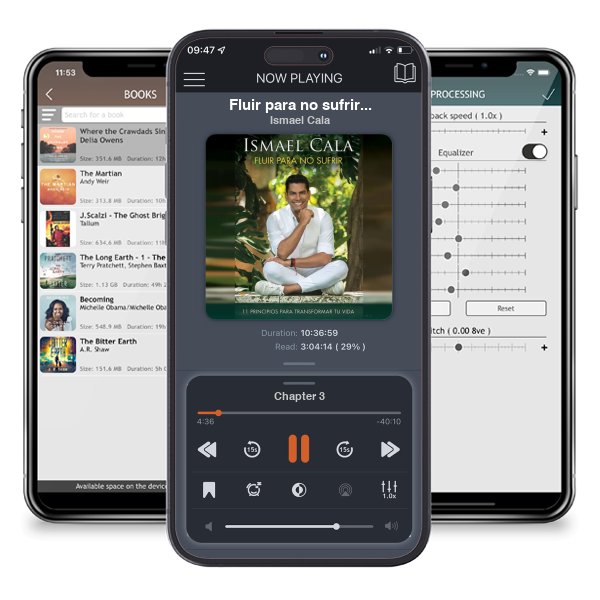 Descargar audiolibro gratis Fluir para no sufrir: 11 principios para transformar tu vida / Flow, Don't Suffe r by Ismael Cala y escuchar en cualquier lugar en sus dispositivos iOS en la aplicación ListenBook.