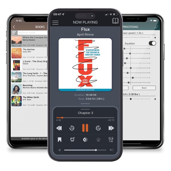 Download fo free audiobook Flux by April Rinne and listen anywhere on your iOS devices in the ListenBook app.