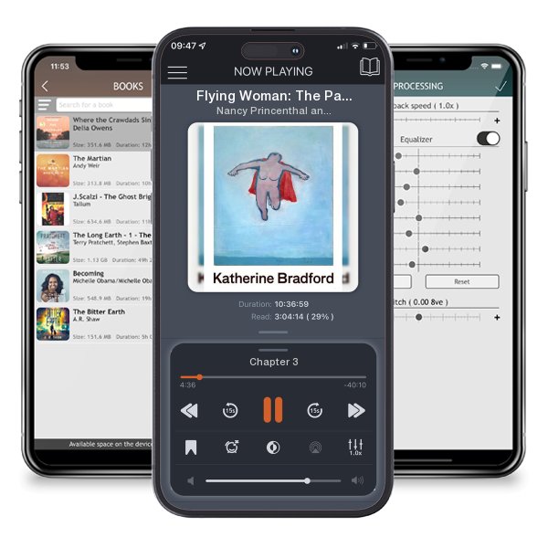 Download fo free audiobook Flying Woman: The Paintings of Katherine Bradford by Nancy Princenthal and Jaime Desimone and listen anywhere on your iOS devices in the ListenBook app.