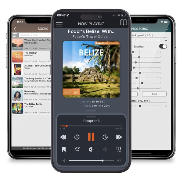 Download fo free audiobook Fodor's Belize: With a Side Trip to Guatemala by Fodor's Travel Guides and listen anywhere on your iOS devices in the ListenBook app.