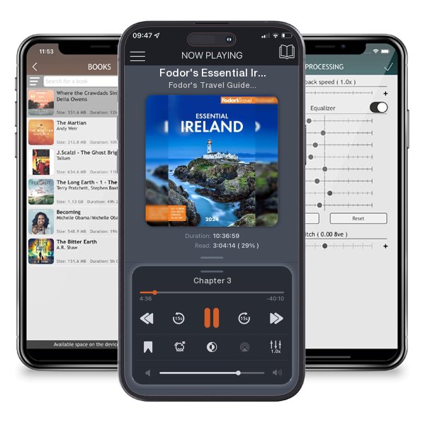 Download fo free audiobook Fodor's Essential Ireland 2024 by Fodor's Travel Guides and listen anywhere on your iOS devices in the ListenBook app.