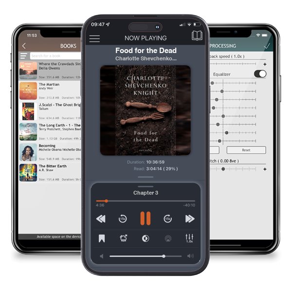 Download fo free audiobook Food for the Dead by Charlotte Shevchenko Knight and listen anywhere on your iOS devices in the ListenBook app.