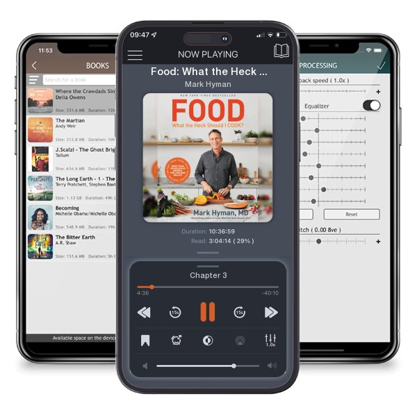 Download fo free audiobook Food: What the Heck Should I Cook?: More Than 100 Delicious... by Mark Hyman and listen anywhere on your iOS devices in the ListenBook app.