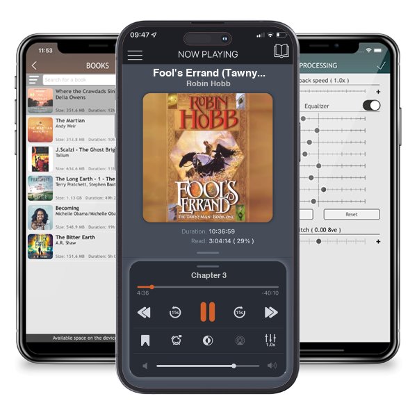 Download fo free audiobook Fool\'s Errand (Tawny Man, #1) by Robin Hobb and listen anywhere on your iOS devices in the ListenBook app.