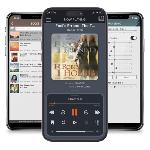 Download fo free audiobook Fool's Errand: The Tawny Man Trilogy Book 1 by Robin Hobb and listen anywhere on your iOS devices in the ListenBook app.