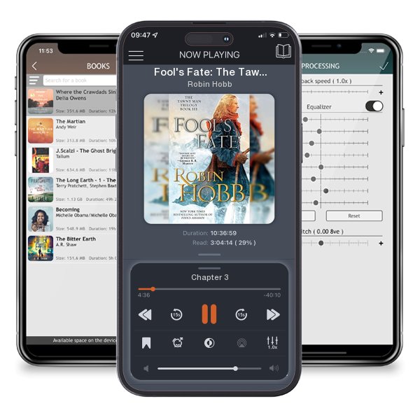 Download fo free audiobook Fool's Fate: The Tawny Man Trilogy Book III by Robin Hobb and listen anywhere on your iOS devices in the ListenBook app.