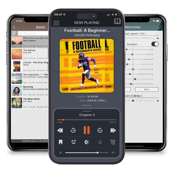 Download fo free audiobook Football: A Beginner's Guide: Learn the Basics to Watch and Enjoy the Game by Jerrett Holloway and listen anywhere on your iOS devices in the ListenBook app.