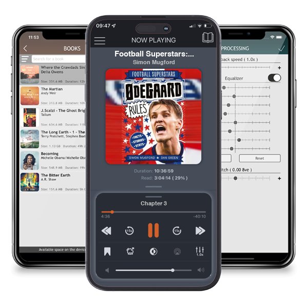 Download fo free audiobook Football Superstars: Ødegaard Rules - Football Superstars by Simon Mugford and listen anywhere on your iOS devices in the ListenBook app.