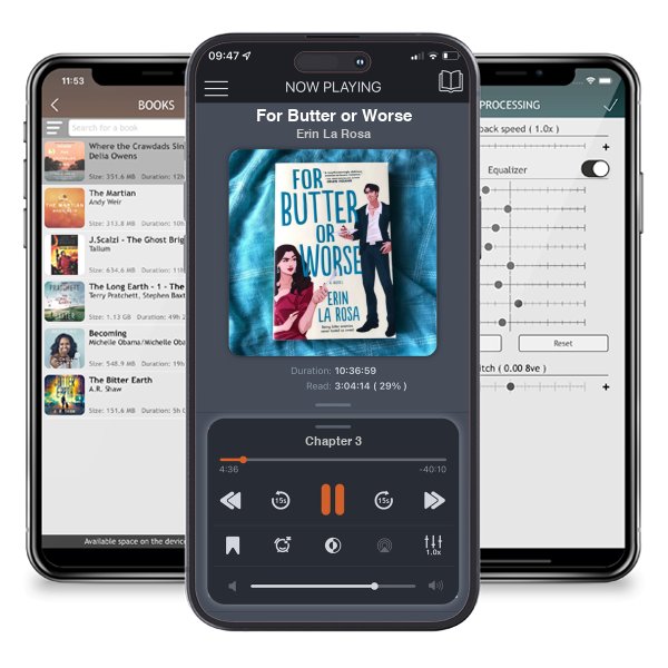 Download fo free audiobook For Butter or Worse by Erin La Rosa and listen anywhere on your iOS devices in the ListenBook app.