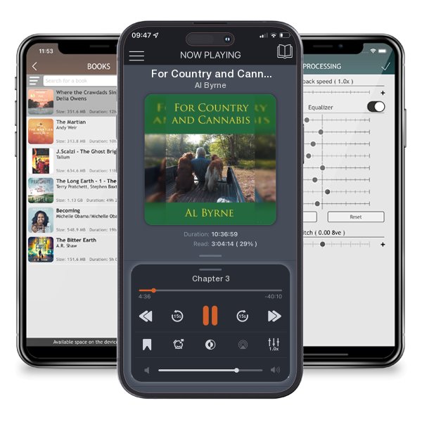 Download fo free audiobook For Country and Cannabis by Al Byrne and listen anywhere on your iOS devices in the ListenBook app.
