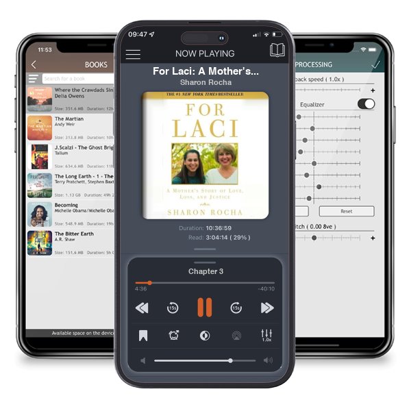 Download fo free audiobook For Laci: A Mother\'s Story of Love, Loss, and Justice by Sharon Rocha and listen anywhere on your iOS devices in the ListenBook app.