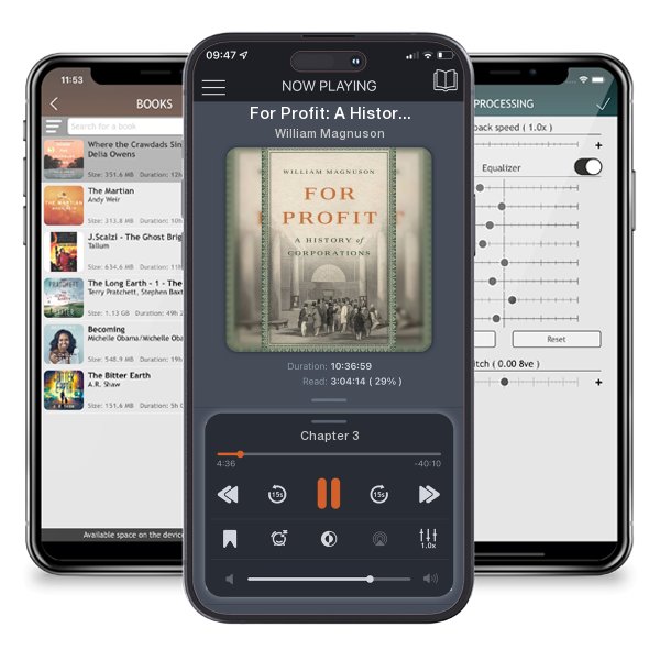 Download fo free audiobook For Profit: A History of Corporations by William Magnuson and listen anywhere on your iOS devices in the ListenBook app.
