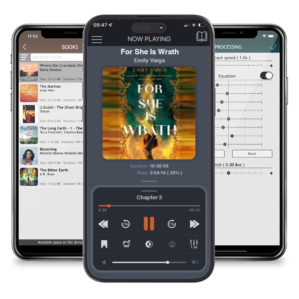 Download fo free audiobook For She Is Wrath by Emily Varga and listen anywhere on your iOS devices in the ListenBook app.