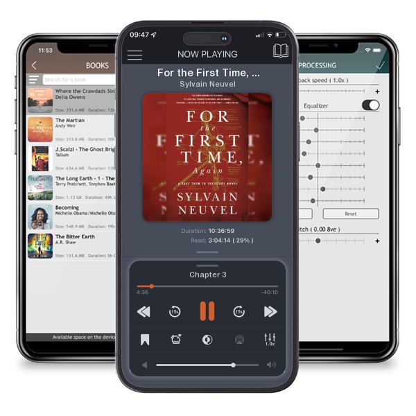 Download fo free audiobook For the First Time, Again by Sylvain Neuvel and listen anywhere on your iOS devices in the ListenBook app.