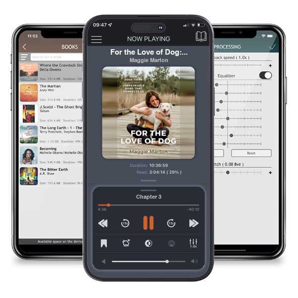 Download fo free audiobook For the Love of Dog: How Dogs Think and the Unbreakable Bond That Connects Us by Maggie Marton and listen anywhere on your iOS devices in the ListenBook app.