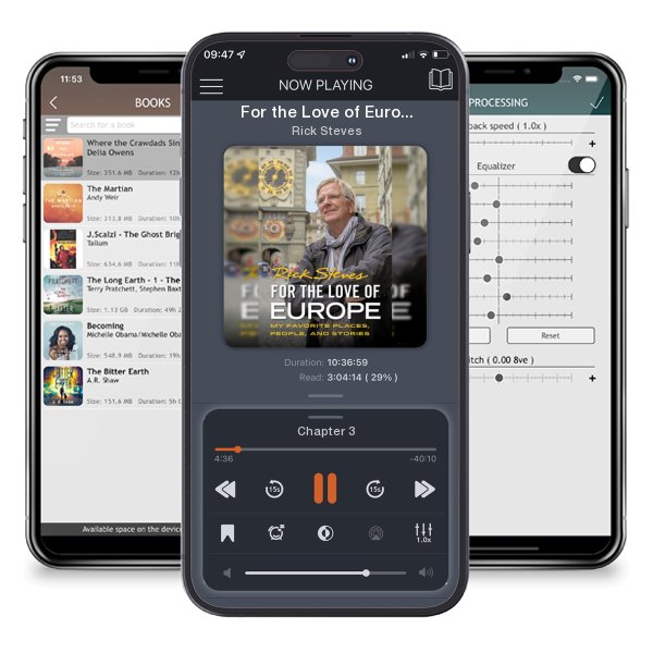 Download fo free audiobook For the Love of Europe: My Favorite Places, People, and Stories by Rick Steves and listen anywhere on your iOS devices in the ListenBook app.