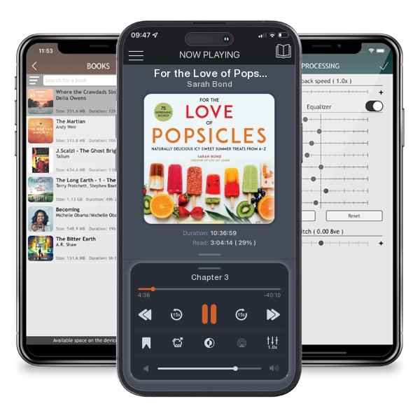 Download fo free audiobook For the Love of Popsicles: Naturally Delicious Icy Sweet... by Sarah Bond and listen anywhere on your iOS devices in the ListenBook app.