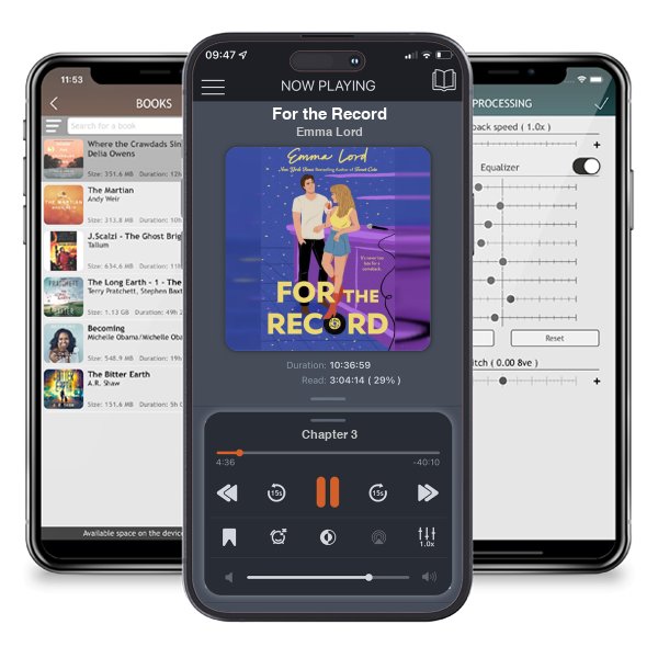 Download fo free audiobook For the Record by Emma Lord and listen anywhere on your iOS devices in the ListenBook app.