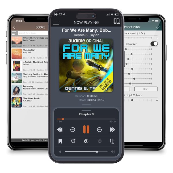 Download fo free audiobook For We Are Many: Bobiverse, Book 2 by Dennis E. Taylor and listen anywhere on your iOS devices in the ListenBook app.