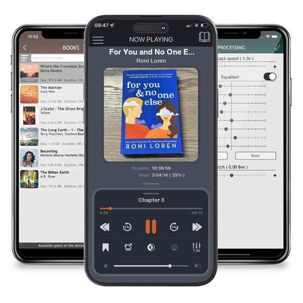 Download fo free audiobook For You and No One Else by Roni Loren and listen anywhere on your iOS devices in the ListenBook app.