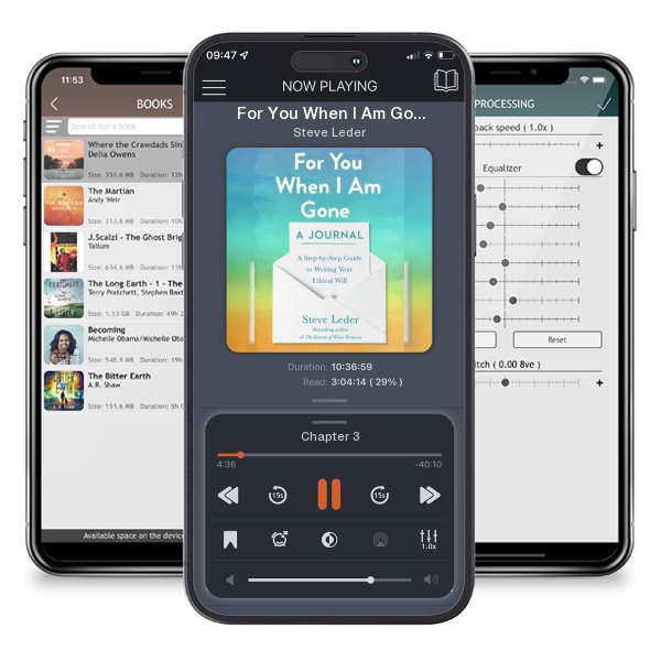 Download fo free audiobook For You When I Am Gone: A Journal: A Step-By-Step Guide to... by Steve Leder and listen anywhere on your iOS devices in the ListenBook app.