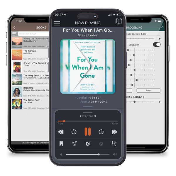 Download fo free audiobook For You When I Am Gone: Twelve Essential Questions to Tell a... by Steve Leder and listen anywhere on your iOS devices in the ListenBook app.