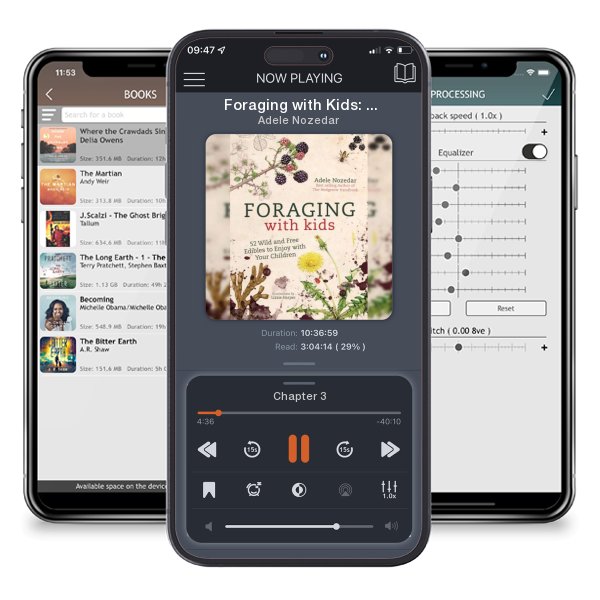 Download fo free audiobook Foraging with Kids: 52 Wild and Free Edibles to Enjoy with... by Adele Nozedar and listen anywhere on your iOS devices in the ListenBook app.