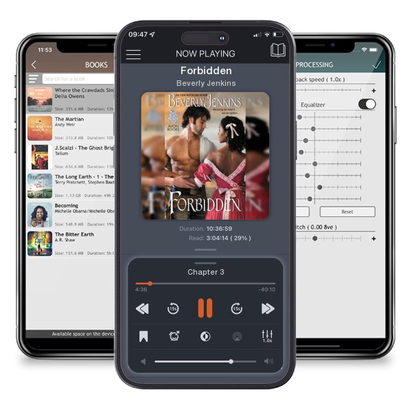 Download fo free audiobook Forbidden by Beverly Jenkins and listen anywhere on your iOS devices in the ListenBook app.