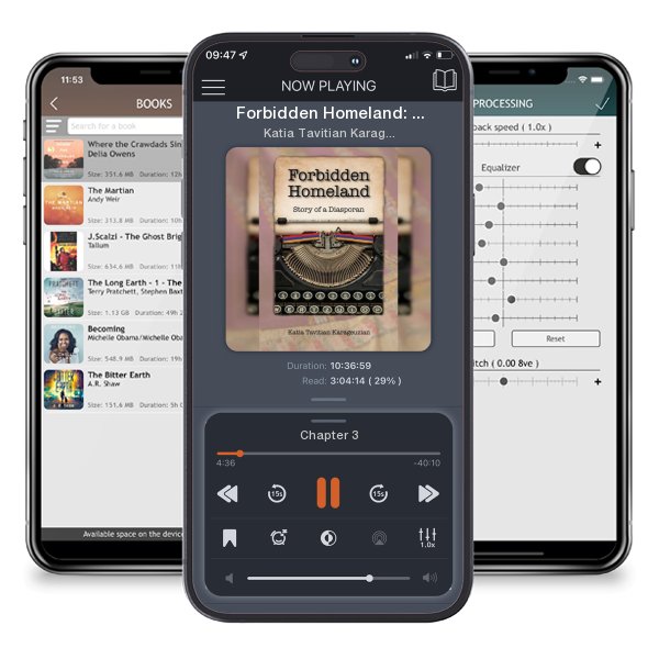 Download fo free audiobook Forbidden Homeland: Story of a Diasporan by Katia Tavitian Karageuzian and listen anywhere on your iOS devices in the ListenBook app.
